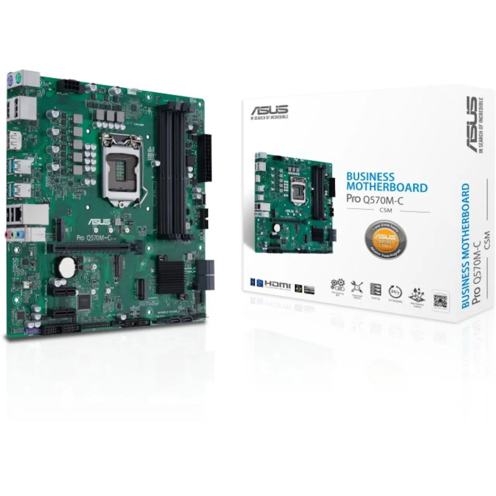 ASUS Pro Q570M-C/CSM ATX Mainboard Sockel 1200 M.2/DP/HDMI