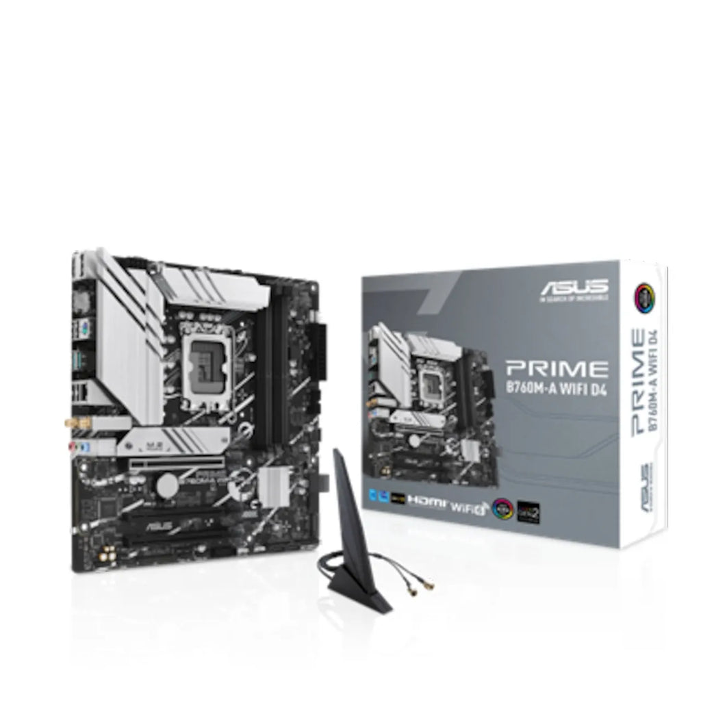 ASUS PRIME B760M-A WIFI D4 mATX Mainboard Sockel 1700 DP/HDMI/USB-A