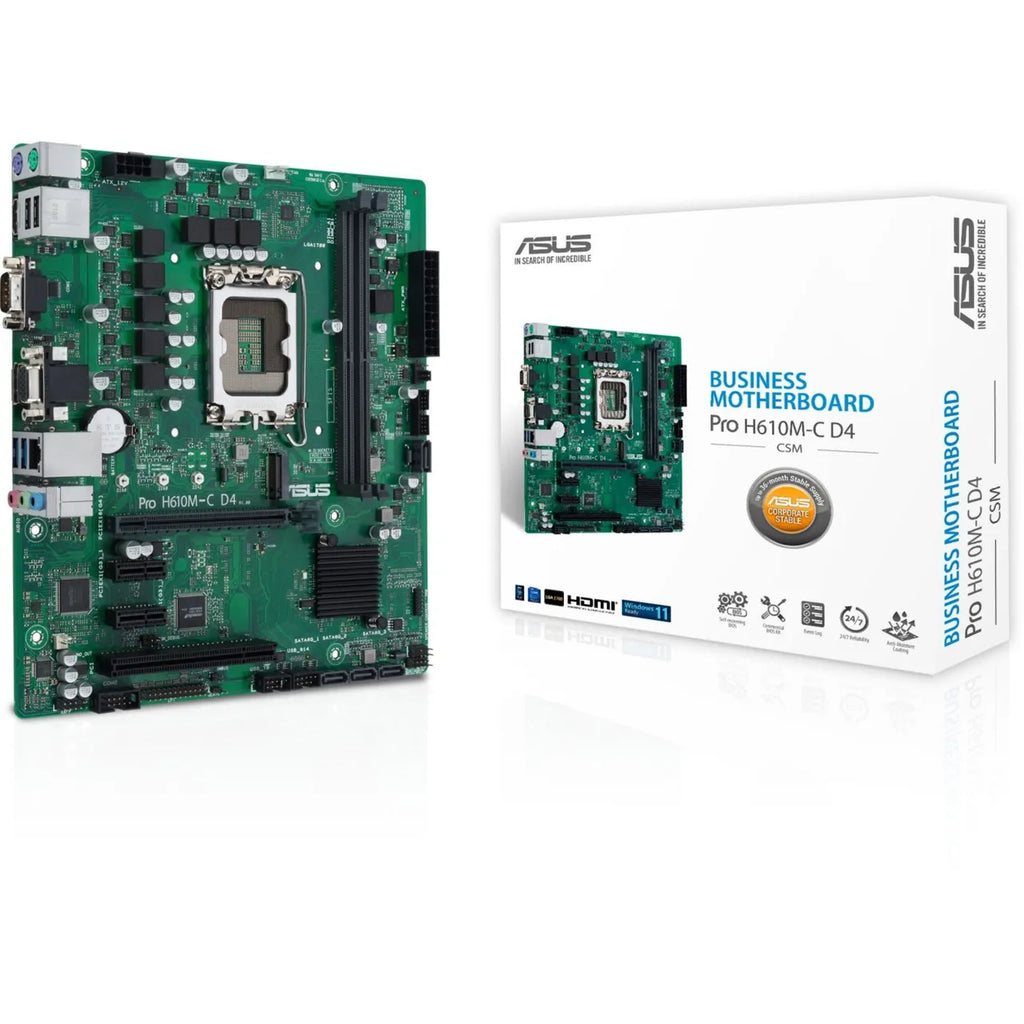 ASUS PRO H610M-C-CSM D4