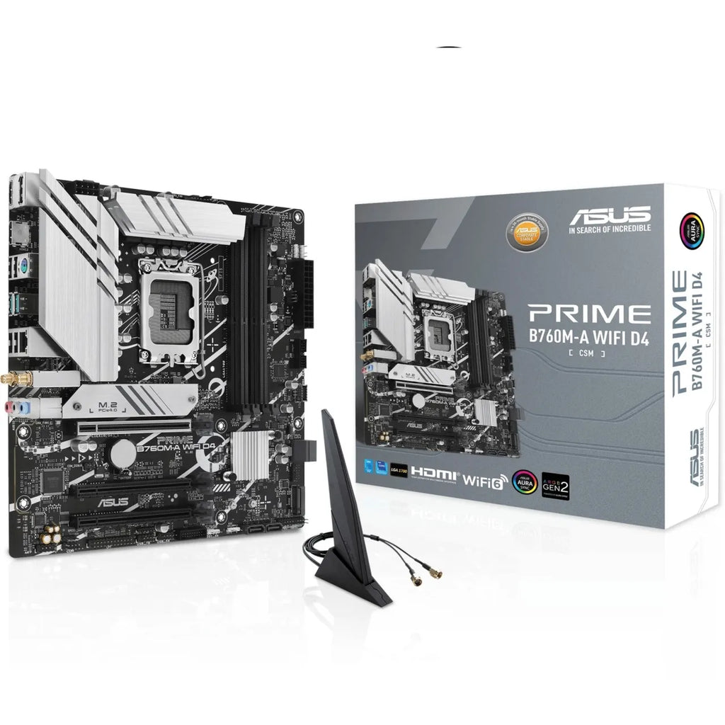ASUS PRIME B760M-A D4-CSM Intel, 1700, DDR4, mATX