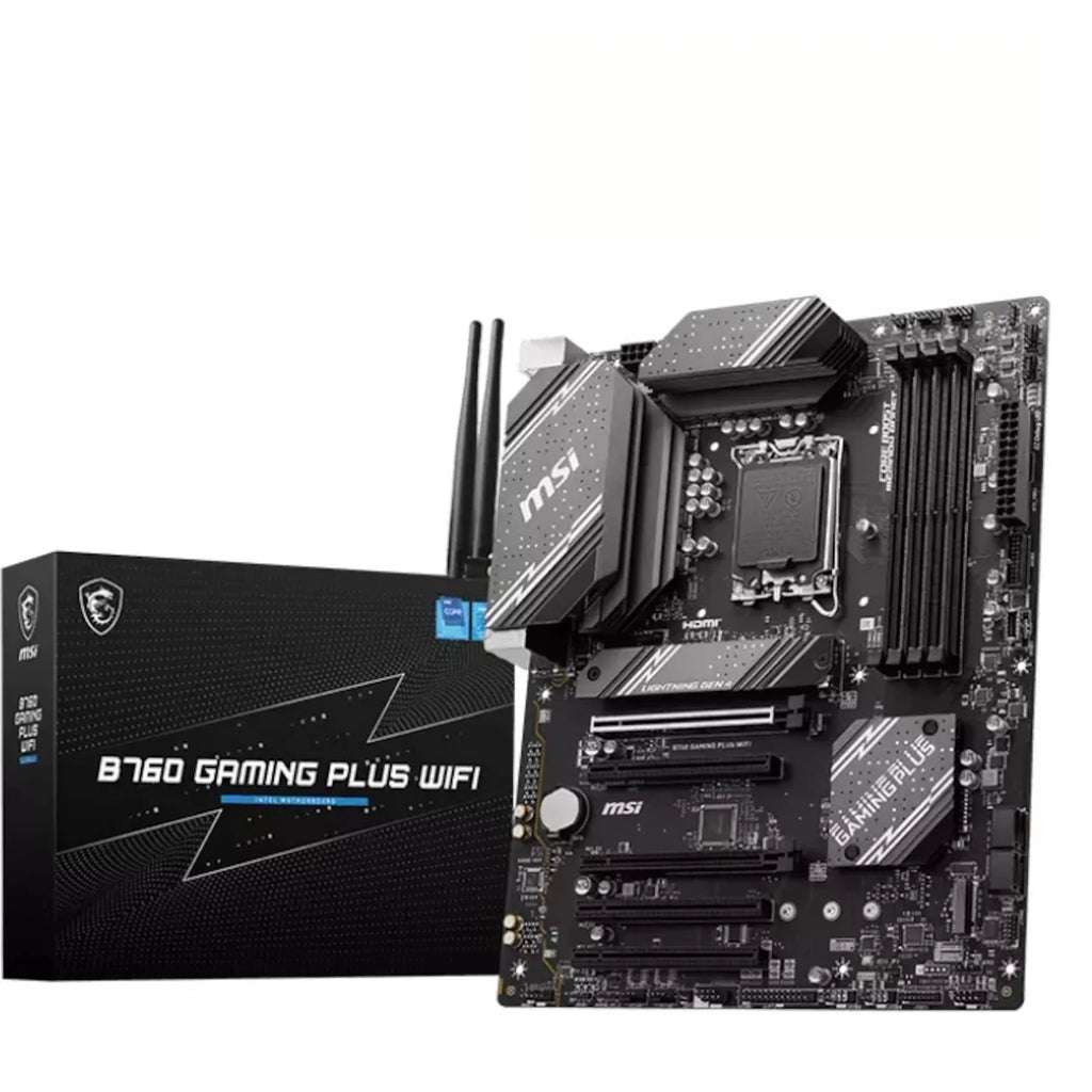 MSI B760 GAMING PLUS WIFI ATX DDR5 Mainboard S1700 M.2/WIFI/BT/DP/HDMI/USB-C