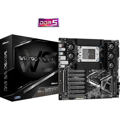 ASRock WRX90 WS EVO Server Mainboard für AMD Threadripper Sockel SP6 (sTR5 )