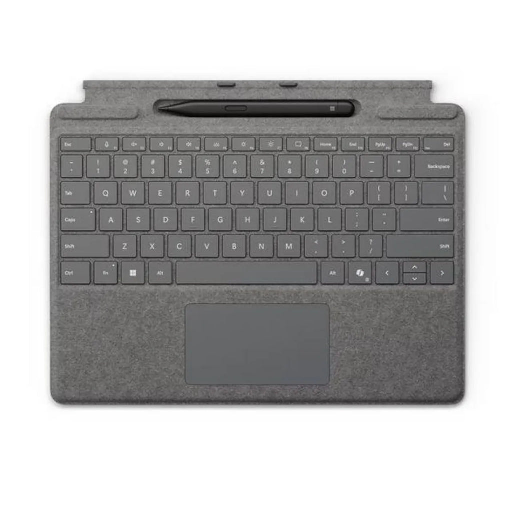 Microsoft Surface Pro Keyboard mit Slim Pen platin