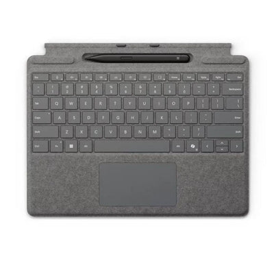 Microsoft Surface Pro Keyboard mit Slim Pen platin
