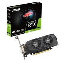 ASUS GeForce RTX 3050 Low Profile OC RTX3050-O6G-LP-BRK 6GB GDDR6 Grafikkarte, DVI, HDMI, DP