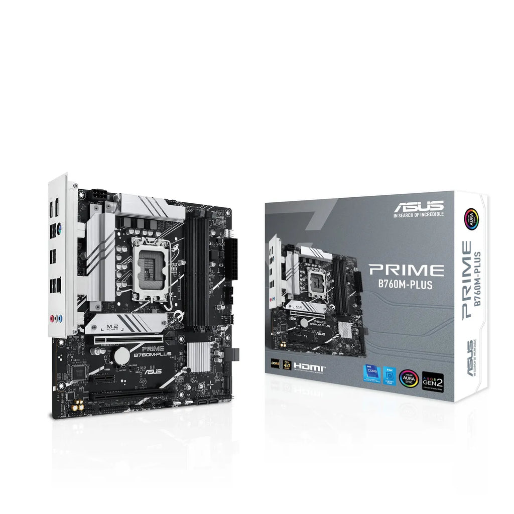 ASUS PRIME B760M-PLUS mATX Gaming Mainboard Sockel 1700 DP/HDMI/USB-C