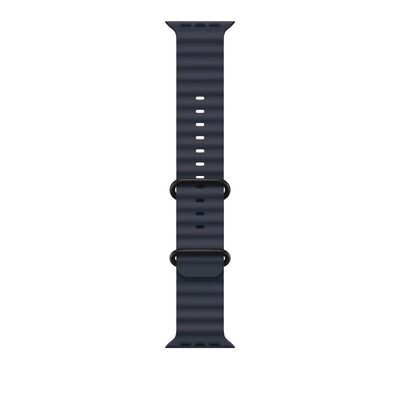 Apple Watch Ocean Armband für Watch Ultra 49mm Marine / Titan schwarz (One Size)