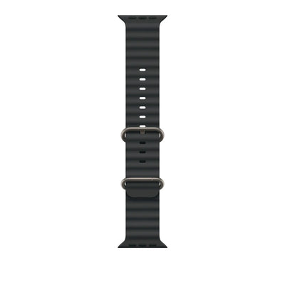 Apple Watch Ocean Armband für Watch Ultra 49mm Schwarz  / Titan Natur (One Size)