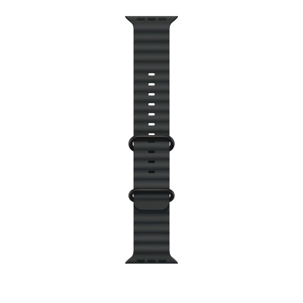 Apple Watch Ocean Armband für Watch Ultra 49mm Schwarz / Titan schwarz (One Size)