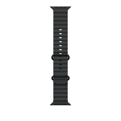 Apple Watch Ocean Armband für Watch Ultra 49mm Schwarz / Titan schwarz (One Size)