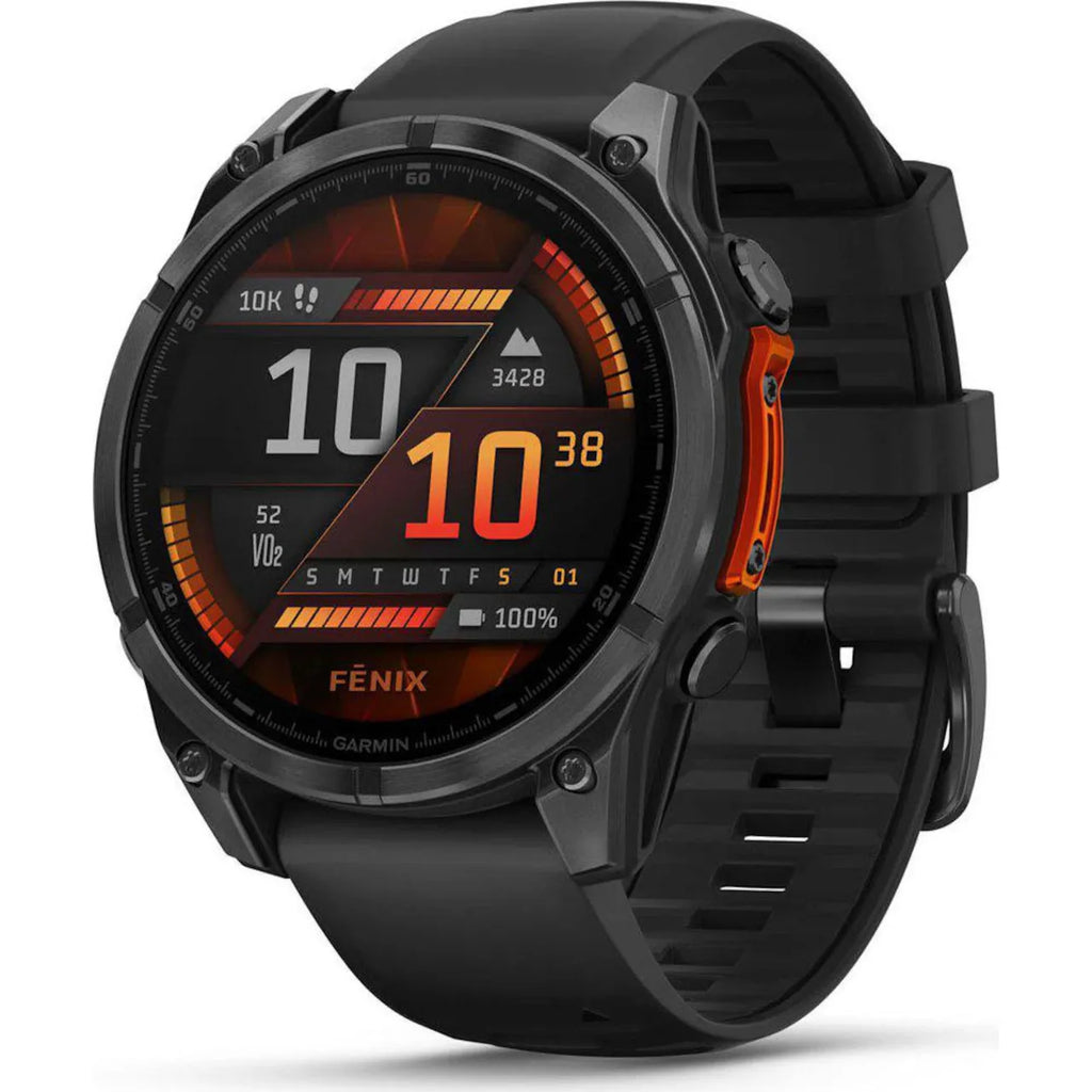Garmin Fenix 8 - 47 mm AMOLED Schwarz/ Schiefergrau