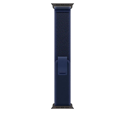 Apple Watch Trail Loop für Watch Ultra 49mm Blau / Titan schwarz (S/M)