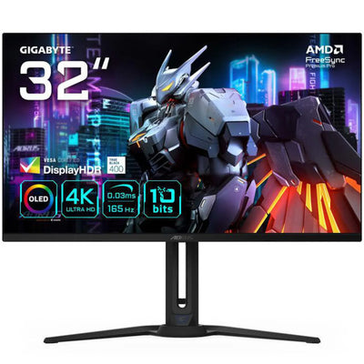 GIGABYTE AORUS FO32U 31.5 Zoll 4K (UHD) OLED 16:9 165 Hz Gaming Monitor