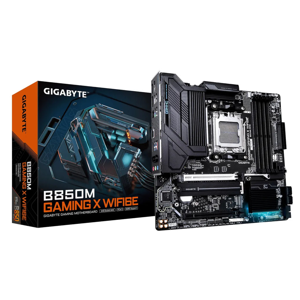 GIGABYTE B850M GAMING X mATX Mainboard Sockel AM5 WIFI6E/HDMI/DP