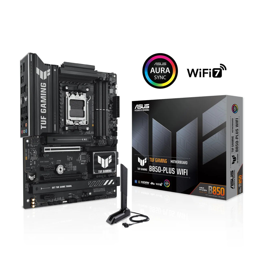 ASUS TUF GAMING B650E-PLUS WIFI ATX Mainboard Sockel AM5 DP/HDMI/USB-C