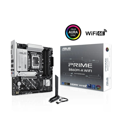 ASUS PRIME B860M-A WIFI Mainboard Sockel 1851 DP/HDMI/USB-C