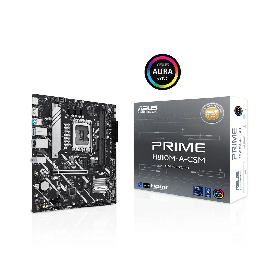 ASUS PRIME H810M-A-CSM Mainboard Sockel 1851