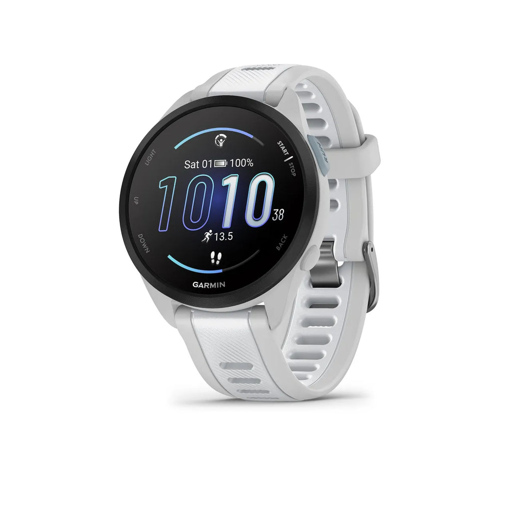 Garmin Forerunner 165 Music Dunstgrau/Steinweiss