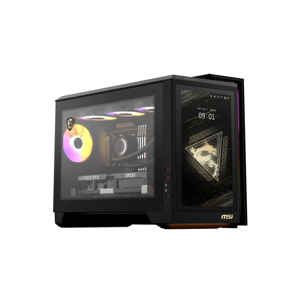 MSI MEG Vision X AI (2NVR7-236AT) Gaming PC Intel Core Ultra 7 265K 64GB/2TB RTX5070Ti Win11