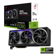 ASUS ROG ASTRAL GeForce RTX 5080 ROG-ASTRAL-RTX5080-16G-GAMING Grafikkarte 16GB GDDR7, 2xHDMI, 3xDP