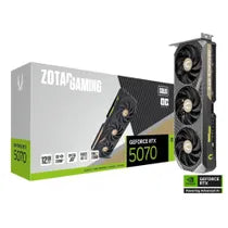 ZOTAC GAMING GeForce RTX 5070 SOLID OC 12GB GDDR7 Grafikkarte 3x DP, 1x HDMI