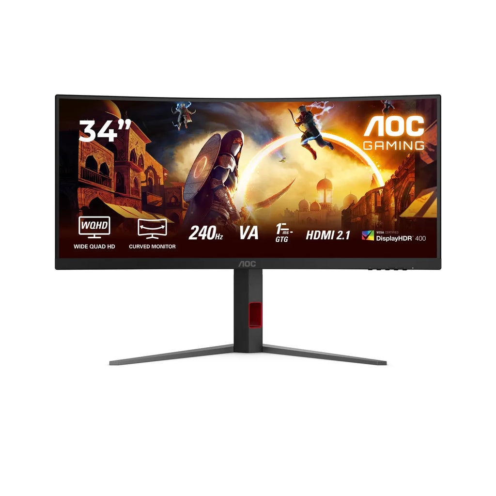 AOC CU34G4Z 34 Zoll UWQHD Curved Fast VA LED 21:9 240 Hz Gaming Monitor