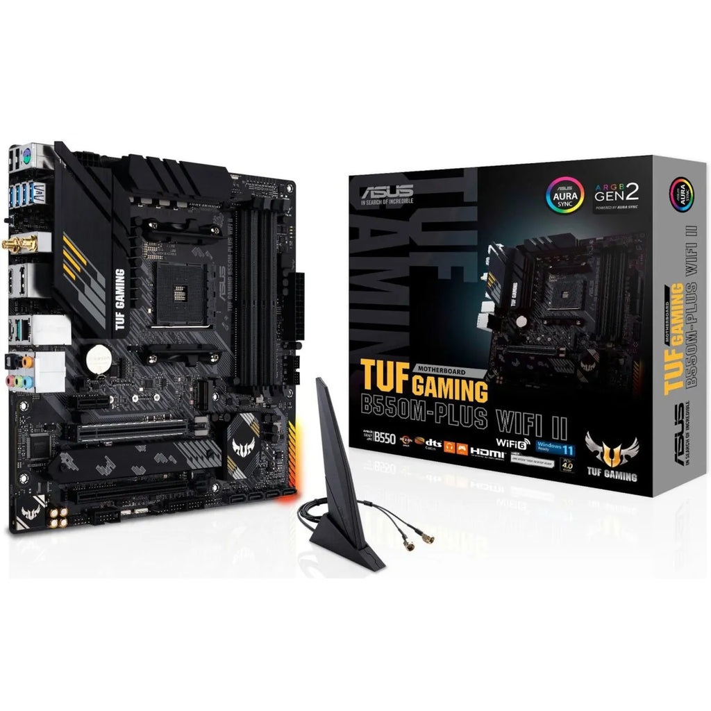 ASUS TUF Gaming B550M-Plus WIFI II mATX Mainboard Sockel AM4 M2/USB3.2/HDMI/DP