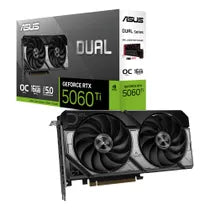 ASUS DUAL GeForce RTX 5060 Ti OC DUAL-RTX5060TI-O16G 16GB GDDR7 Grafikkarte, HDMI 3xDP