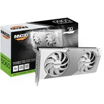 INNO3D GeForce RTX 5060 Twin X2 OC White 8GB Grafikkarte DP/HDMI