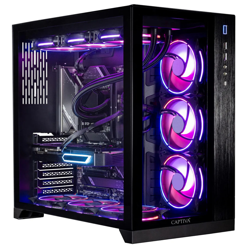 Captiva Highend Gaming PC (I90-064) Intel Core i9 14900KF 64GB/2TB SSD RTX 5070 Win 11