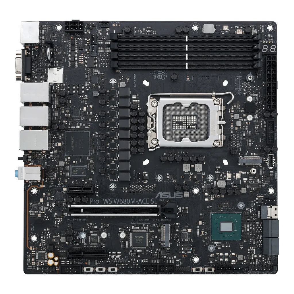 ASUS PRO WS W680M-ACE SE mATX Mainboard Sockel 1700 HDMI/DP/VGA