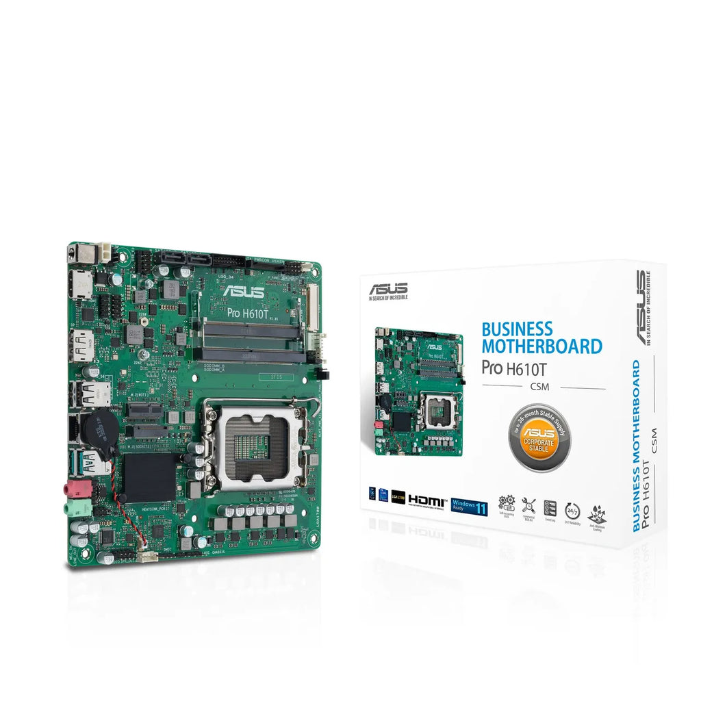 ASUS PRO H610T-CSM Mainboard mITX Sockel 1700