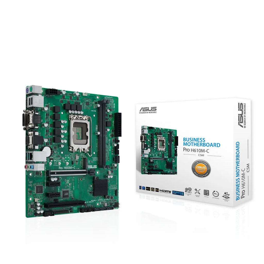 ASUS PRO H610M-C-CSM Mainboard mATX Sockel 1700