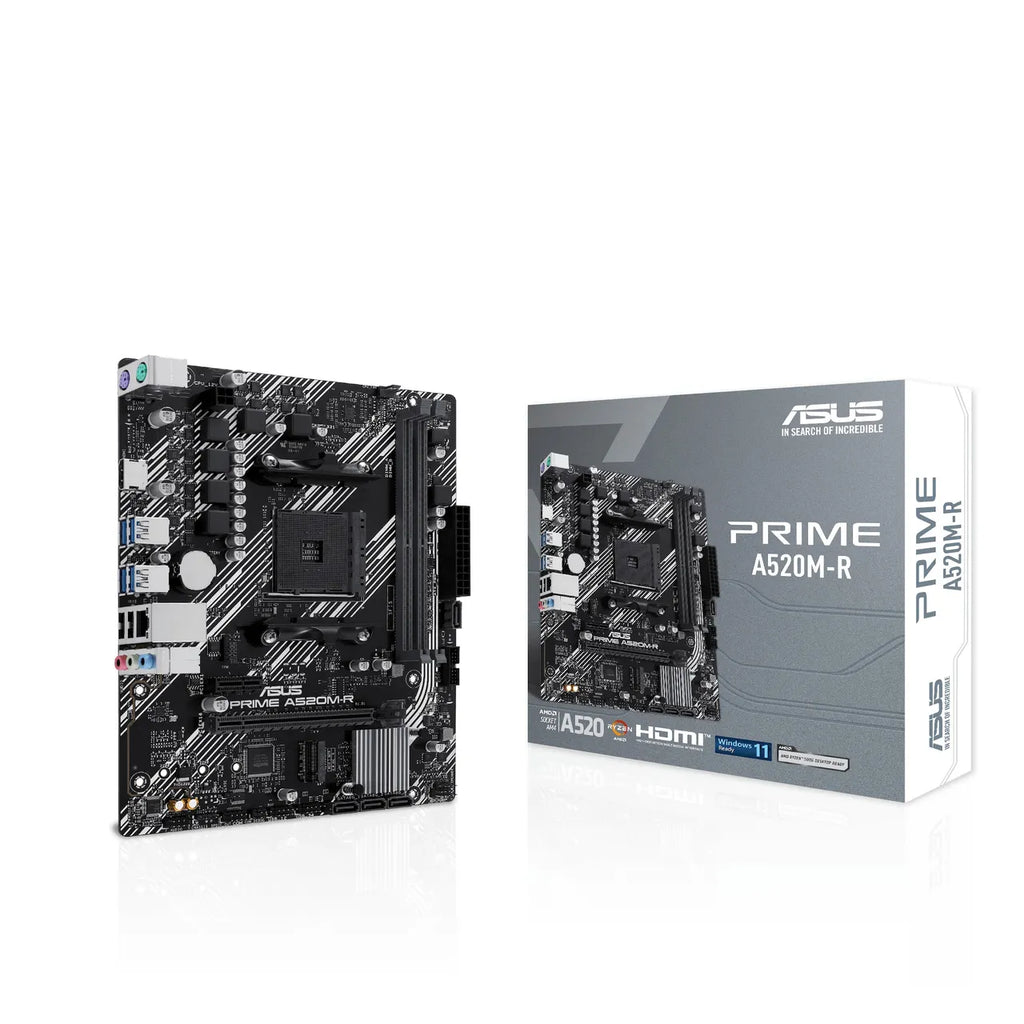 ASUS PRIME A520M-R Mainboard mATX Sockel AM4