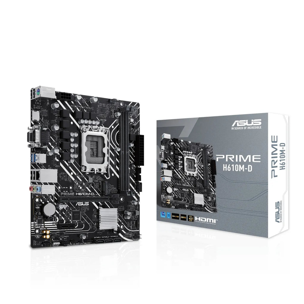 ASUS PRIME H610M-D mATX Mainboard Sockel 1700 HDMI/VGA