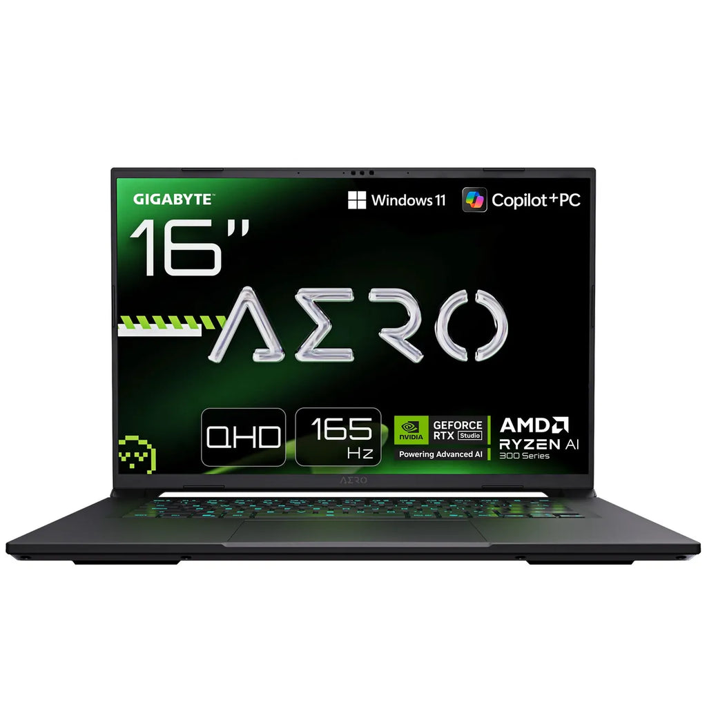 GIGABYTE AERO X16 2WH 165Hz QHD Ryzen AI 9 HX 370 32GB/2TB SSD RTX5070 Win11 Pro