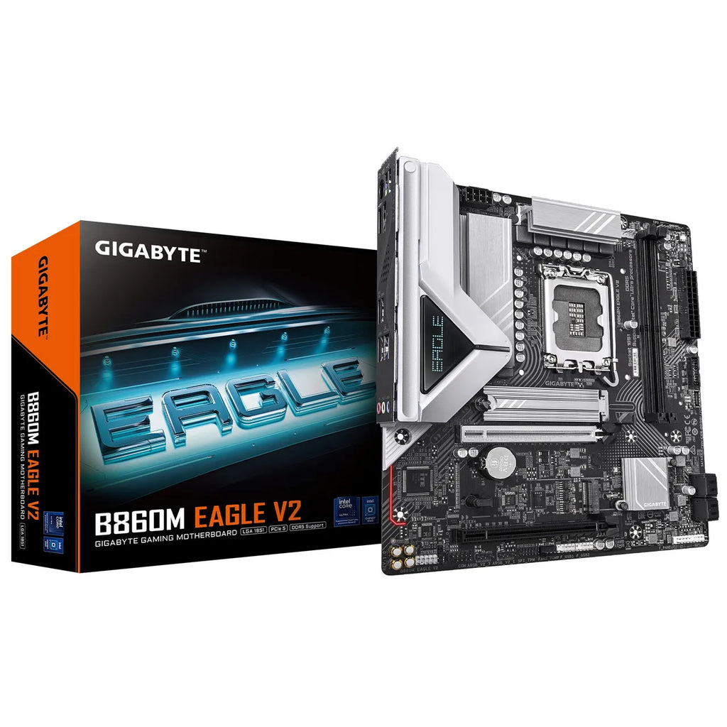 GIGABYTE B860M EAGLE V2 mATX Mainboard Sockel 1851 HDMI/DP