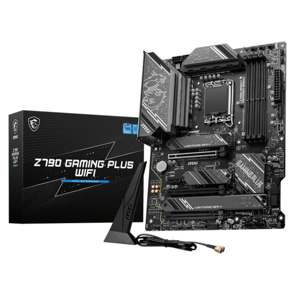 MSI Z790 GAMING Plus WIFI ATX Mainboard Sockel 1700 WIFI/BT/M.2/HDMI/DP/USB-C