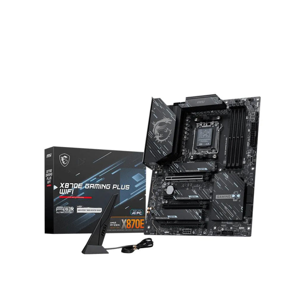 MSI X870E GAMING PLUS WIFI Mainboard AM5 HDMI/WIFI7/USB4