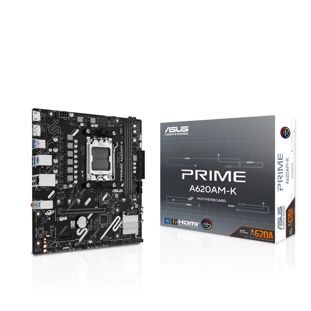 ASUS PRIME A620AM-K-mATX Mainboard Sockel AM5 HDMI/DP