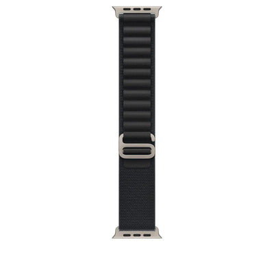 Apple 49 mm Alpine Loop Schwarz - Small - Titan Natur