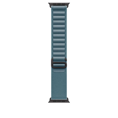 Apple 49 mm Alpine Loop Hellblau - Medium - Titan Schwarz