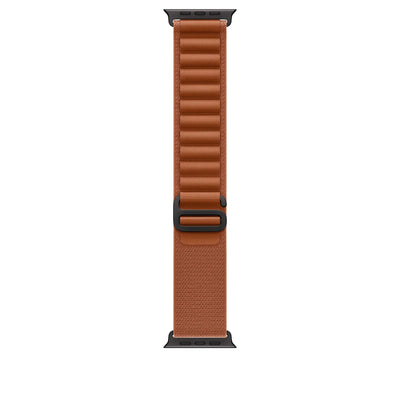 Apple 49 mm Alpine Loop Terracotta - Small - Titan Schwarz