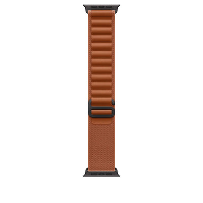 Apple 49 mm Alpine Loop Terracotta - Medium - Titan Schwarz