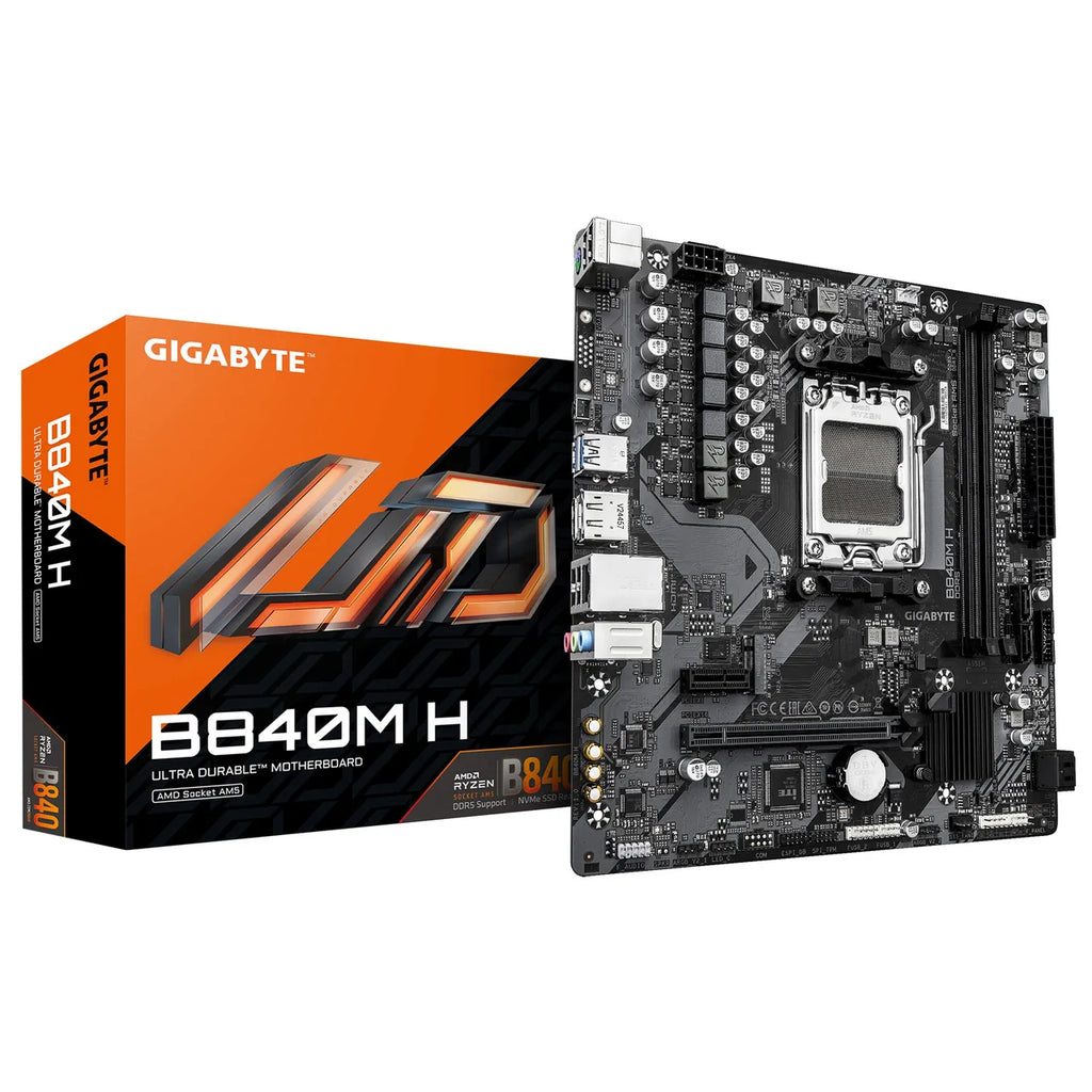 GIGABYTE B840M H mATX Mainboard Sockel AM5 HDMI/DP/M.2
