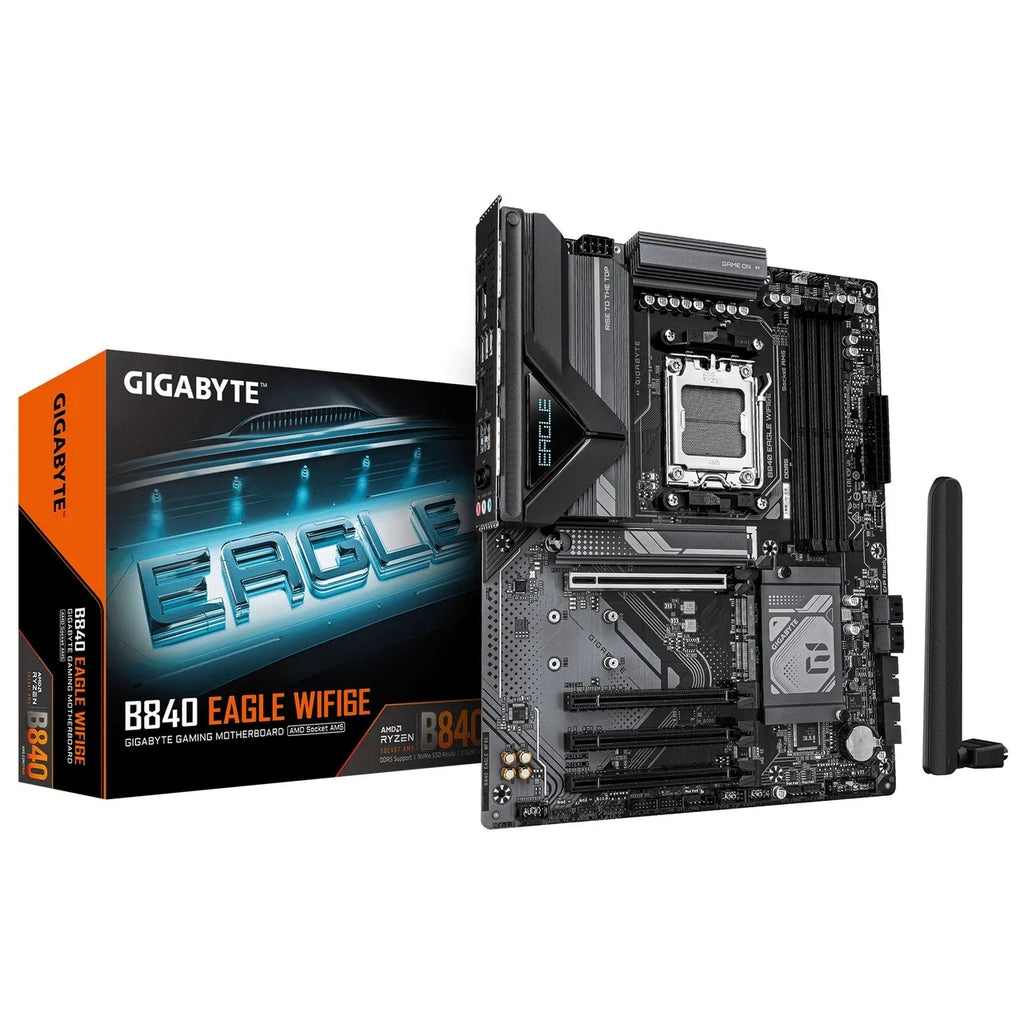 GIGABYTE B840 EAGLE WIFI6E ATX Mainboard Sockel AM5 HDMI/DP/M.2