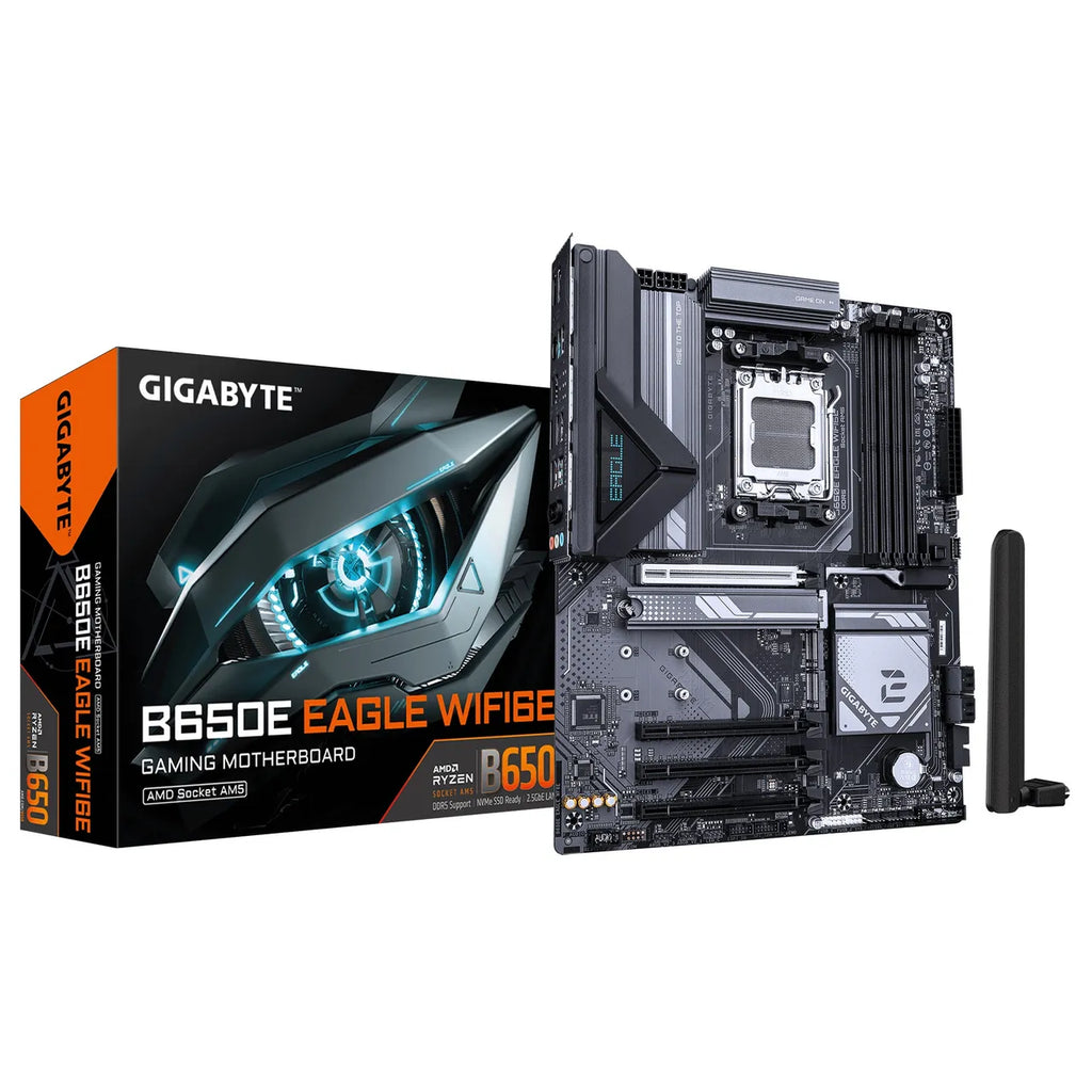 GIGABYTE B650E EAGLE WIFI6E ATX Mainboard Sockel AM5 HDMI/DP/M.2