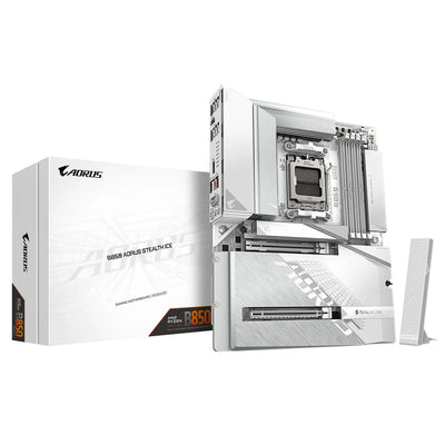 GIGABYTE B850 AORUS STEALTH ICE ATX Mainboard Sockel AM5 HDMI/M.2