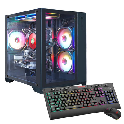 Hyrican GAMEMAX Infinity Mini BK 7796 Gaming PC Ryzen 7 5700X 16GB/1TB SSD RTX 5060Ti Win11