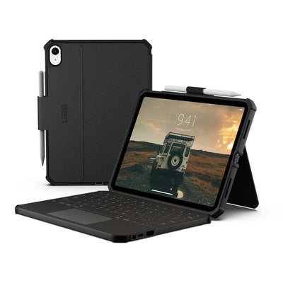 UAG Urban Armor Gear Rugged USB-C Keyboard Case mit Trackpad für Apple iPad 11“ (2025) / iPad 10,9“ (2022) / iPad Air 11